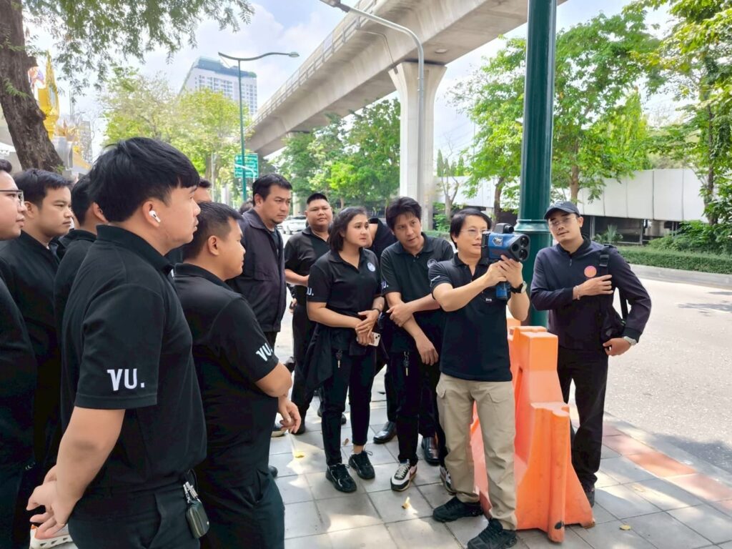 งมอบเครื่องตรวจจับความเร็วด้วยแสงเลเซอร์